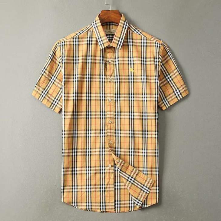 Picture of Burberry Shirts Short _SKUBurberryM-3XL8qx2427981